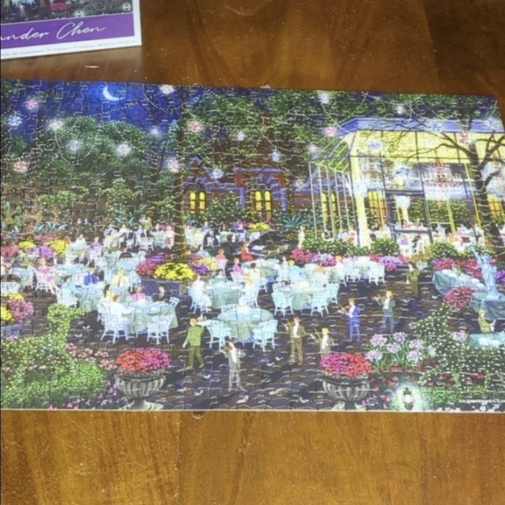 4 Bargain Jigsaw Puzzles Art By Thomas Kinkade and Alexander Chen - Picture 13 of 15